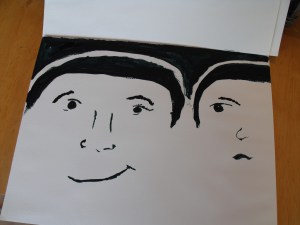 why is this man smiling