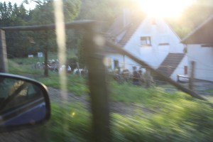 on the road in Germany