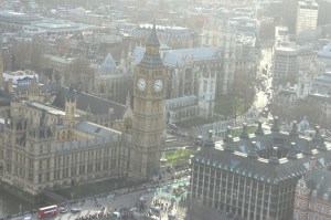 London from the Eye