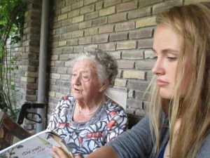 two feet and eighty years apart