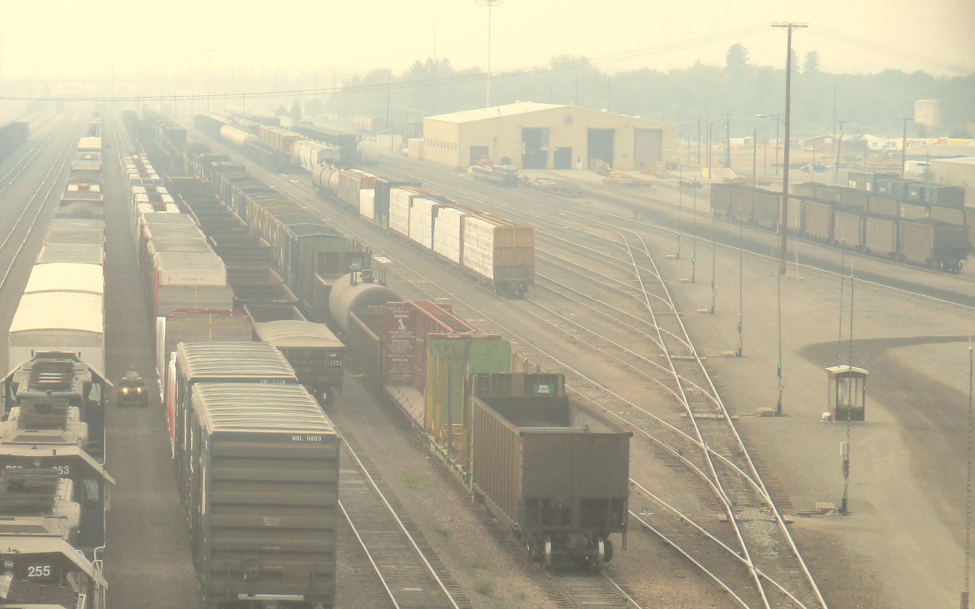 rail yard Missoula