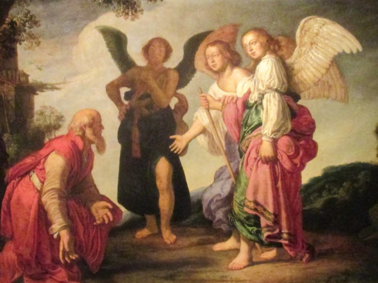 Abraham 3 angels-Pieter Lastman 1623