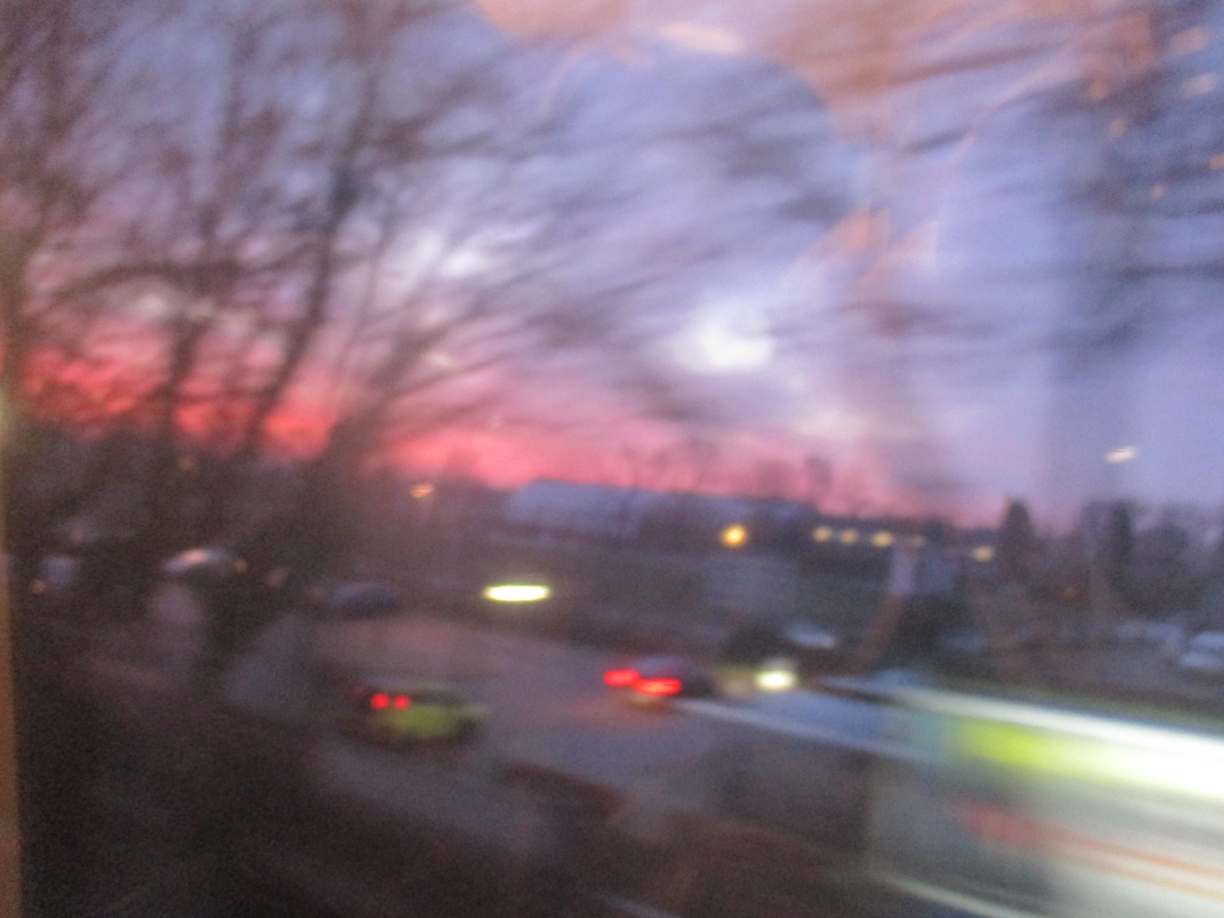 on the way