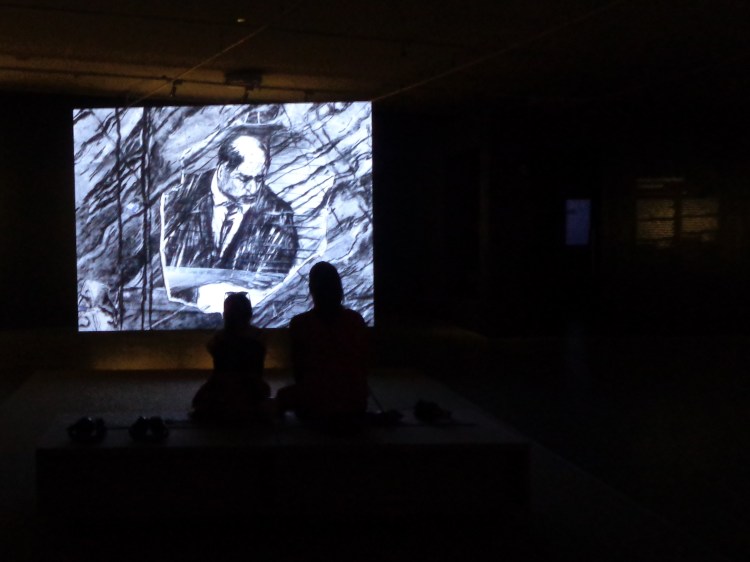 The eyes have it (Kentridge)