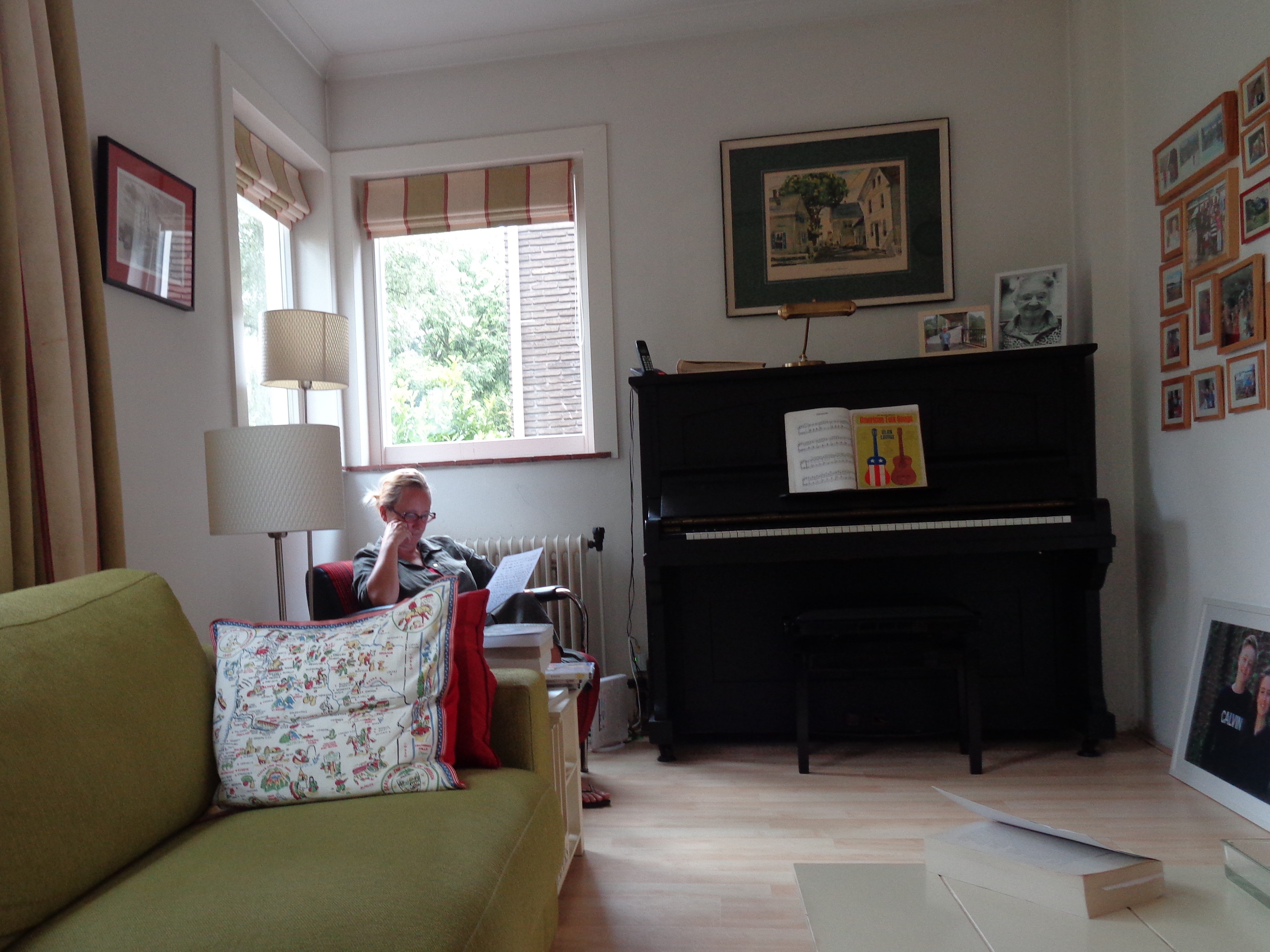 Reading a letter never sent